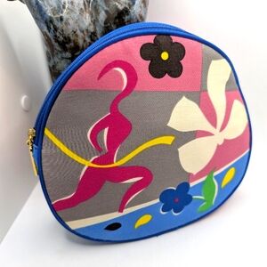 Tiffany & Co. Authentic Vintage Running Woman Pop Art Cosmetic Bag